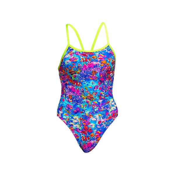 Foto van Funkita Sea Life single strap badpak dames