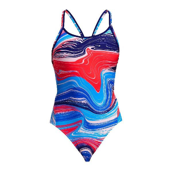 Foto van Funkita Wave Craze diamond back badpak dames