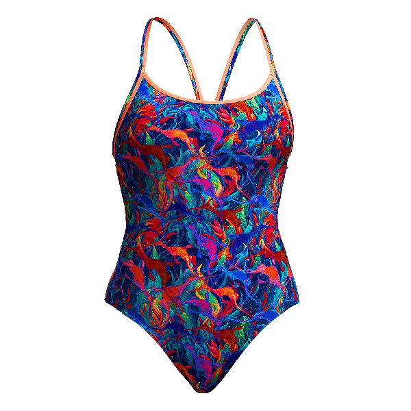 Foto van Funkita Weedy One diamond back badpak dames