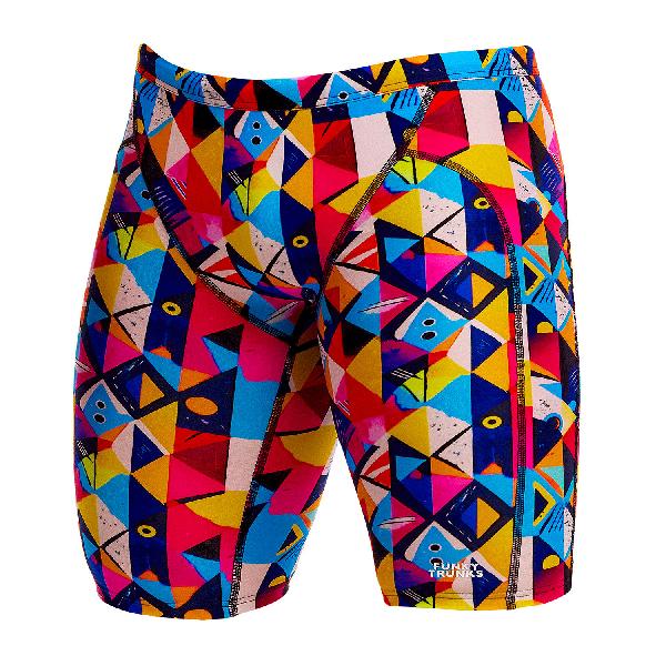 Foto van Funky Trunks Broken Blox training jammer heren