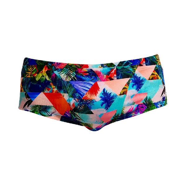 Foto van Funky Trunks Palm Prism Classic Trunk zwembroek heren