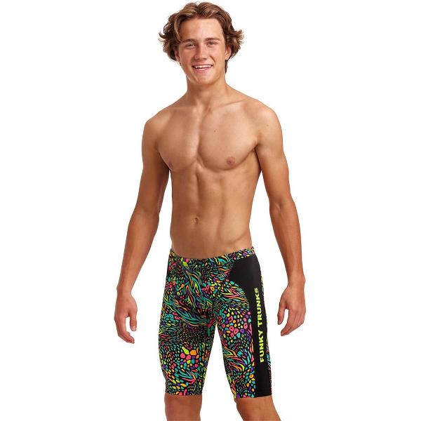 Foto van Funky Trunks Training Spot Me Jammer Veelkleurig 26 Jongen