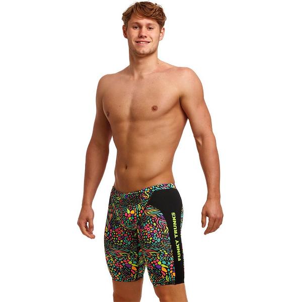 Foto van Funky Trunks Training Spot Me Jammer Veelkleurig 32 Man