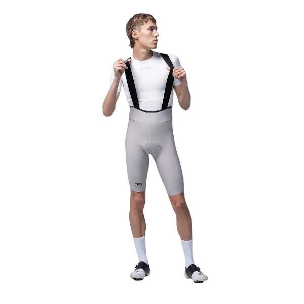 Foto van Gobik Artic Stride bibshort zilver/grijs heren