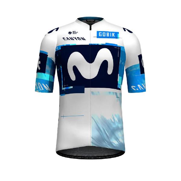 Foto van Gobik Odyssey fietsshirt korte mouw moviestar team 25 unisex M