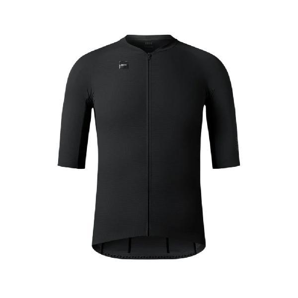 Foto van Gobik Phantom fietsshirt korte mouw jet black unisex XL