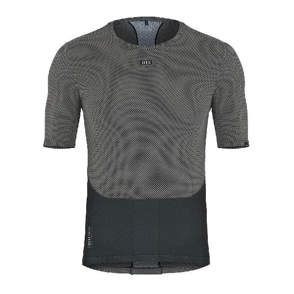 Foto van Gobik cell skin korte mouw greyblack heren