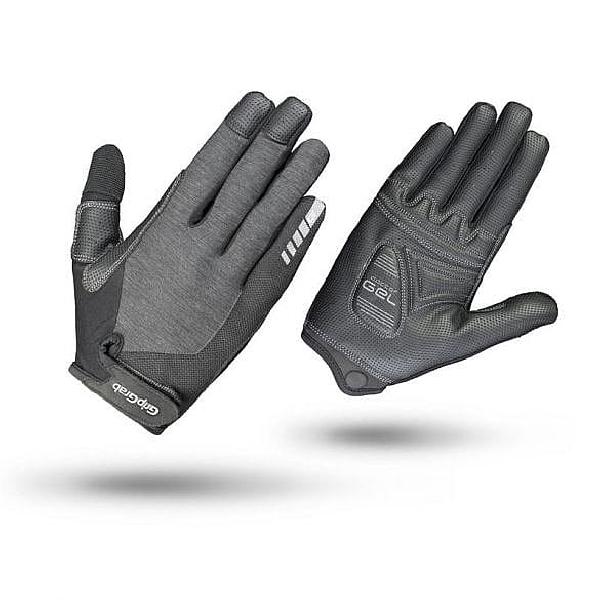Foto van GripGrab Women's progel full finger fietshandschoenen zwart dames