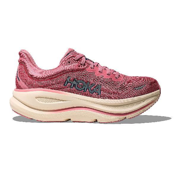 Foto van Hoka Bondi 9 hardloopschoenen Lingonberry/Cranberry WIDE dames