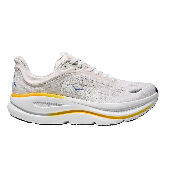 Foto van Hoka Bondi 9 hardloopschoenen White/Grout heren 43 1-3