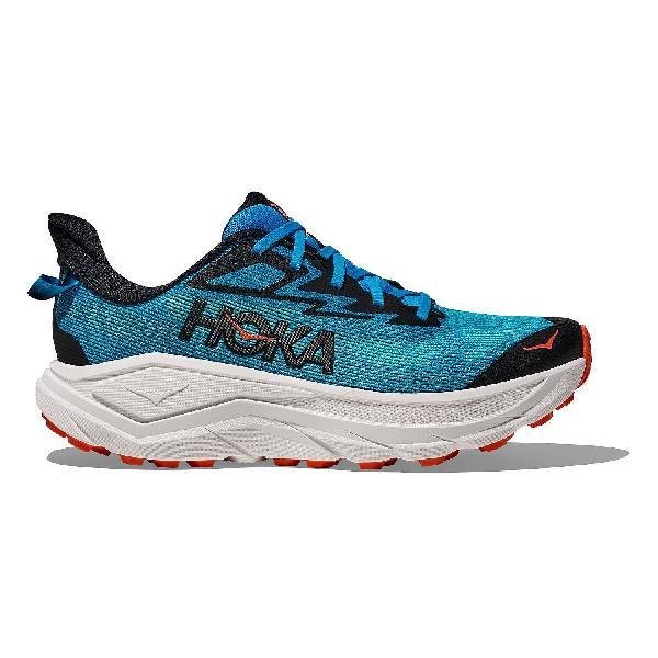 Foto van Hoka Challenger ATR 8 hardloopschoenen Skyward Blue/White Heren