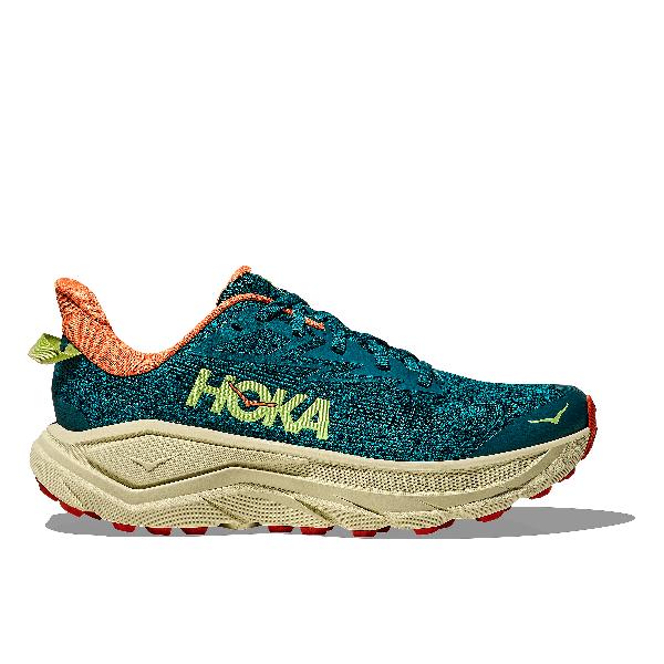 Foto van Hoka Challenger ATR 8 hardloopschoenen Tidal Wave/Pampas Grass dames