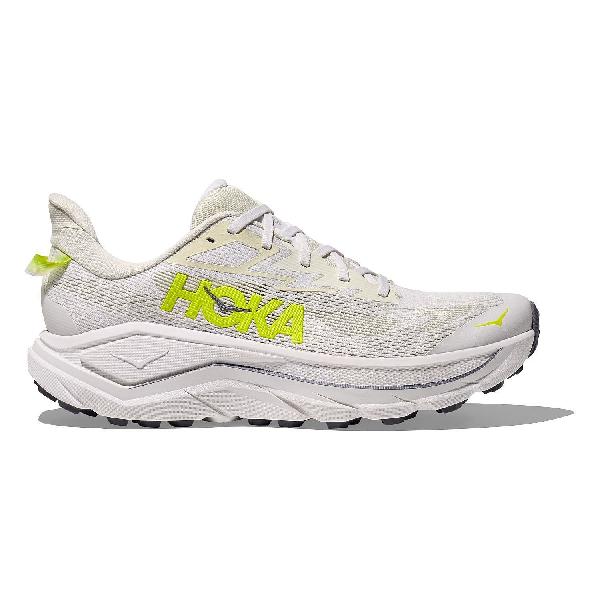 Foto van Hoka Challenger ATR 8 hardloopschoenen White/Neon Hoka Citrus heren