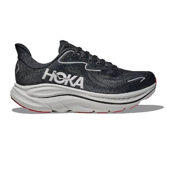 Foto van Hoka Clifton 10 hardloopschoenen Black/Silver heren
