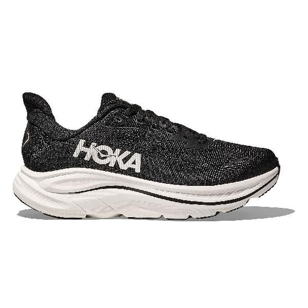 Foto van Hoka Clifton 10 hardloopschoenen Black/White Heren