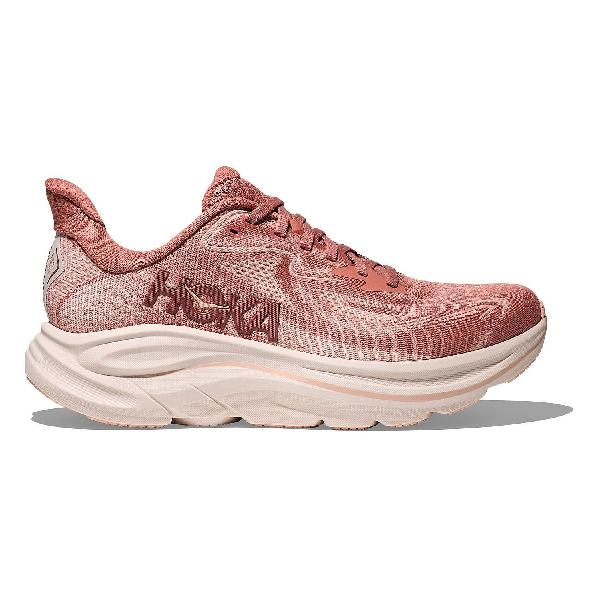 Foto van Hoka Clifton 10 hardloopschoenen Blush/Rose Latte dames