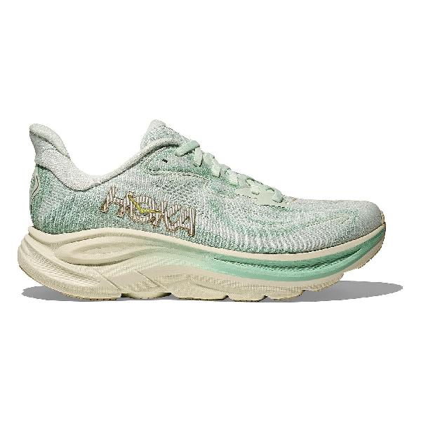 Foto van Hoka Clifton 10 hardloopschoenen Sea Glass/Jadeite dames