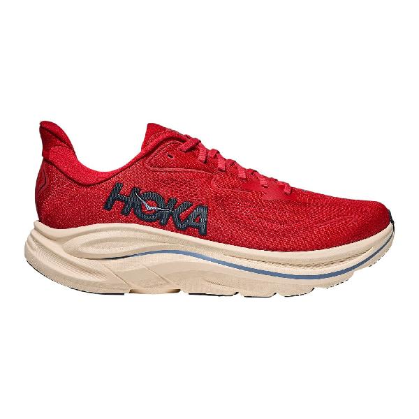 Foto van Hoka Clifton 10 hardloopschoenen Vermillion/Varsity Navy heren