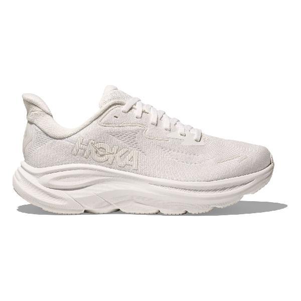 Foto van Hoka Clifton 10 hardloopschoenen White/White Dames 38