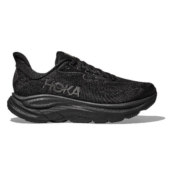 Foto van Hoka Clifton 10 hardloopschoenen zwart heren 44 2-3