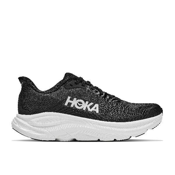 Foto van Hoka Clifton 11 hardloopschoenen black/white heren
