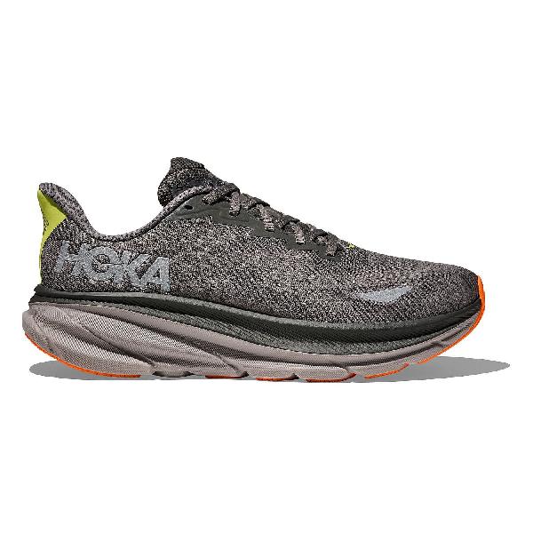 Foto van Hoka Clifton 9 GTX hardloopschoenen Asphalt Grey/Gravel heren