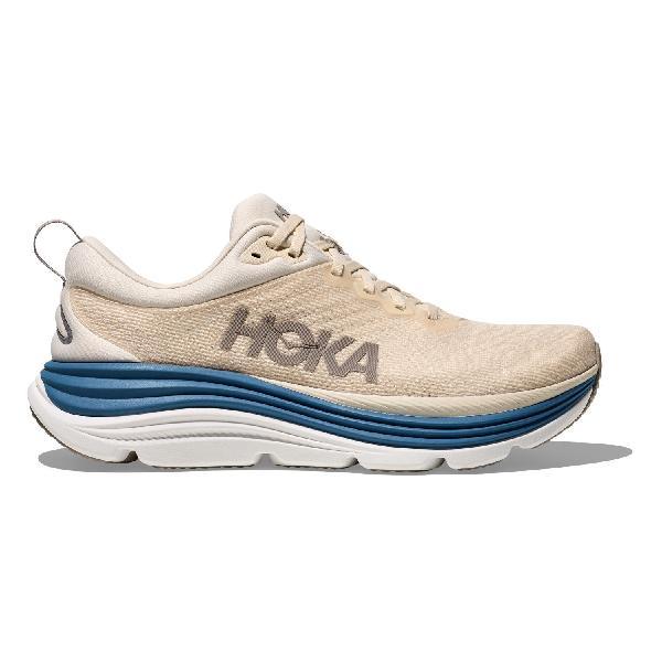 Foto van Hoka Gaviota 5 hardloopschoenen Birch/Foggy Night heren 44