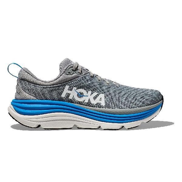 Foto van Hoka Gaviota 5 hardloopschoenen grijs/blauw heren