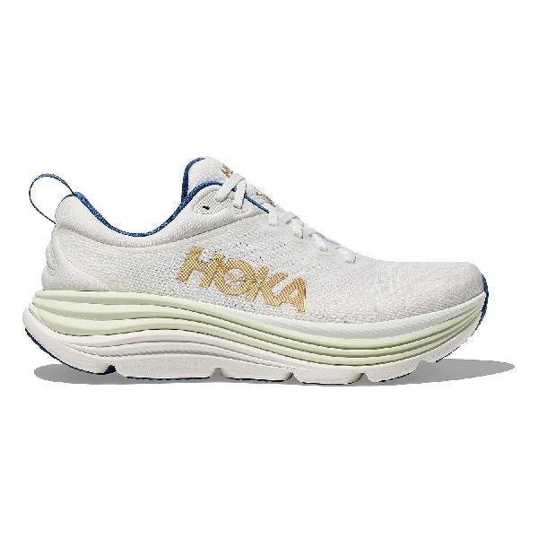 Foto van Hoka Gaviota 5 hardloopschoenen wit heren