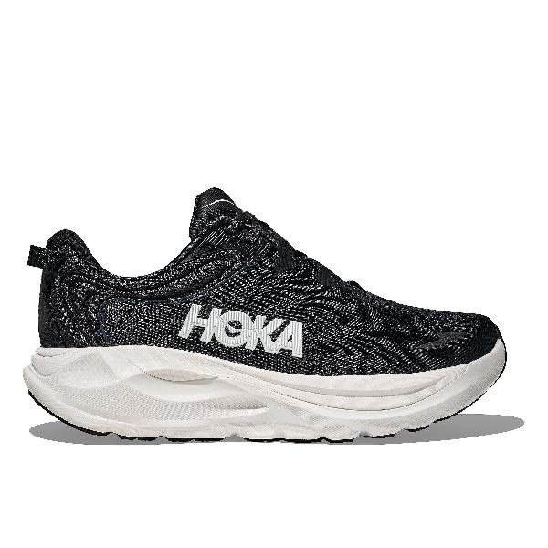 Foto van Hoka Gaviota 6 hardloopschoenen black/white dames