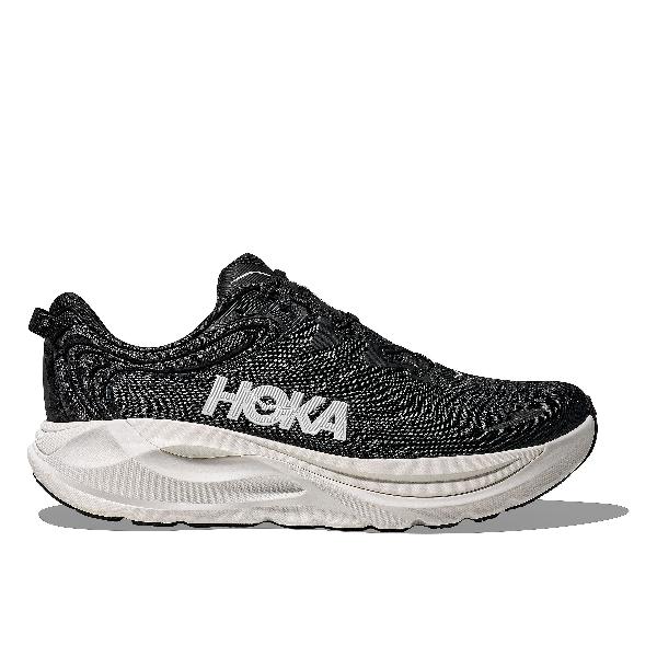 Foto van Hoka Gaviota 6 hardloopschoenen black/white heren