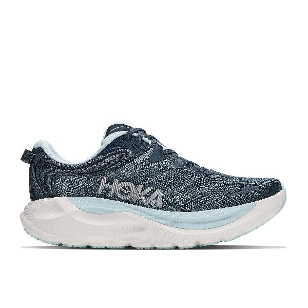 Foto van Hoka Gaviota 6 hardloopschoenen faded navy/glimmering blue dames