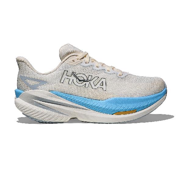 Foto van Hoka Mach X 3 hardloopschoenen White/Alabaster dames