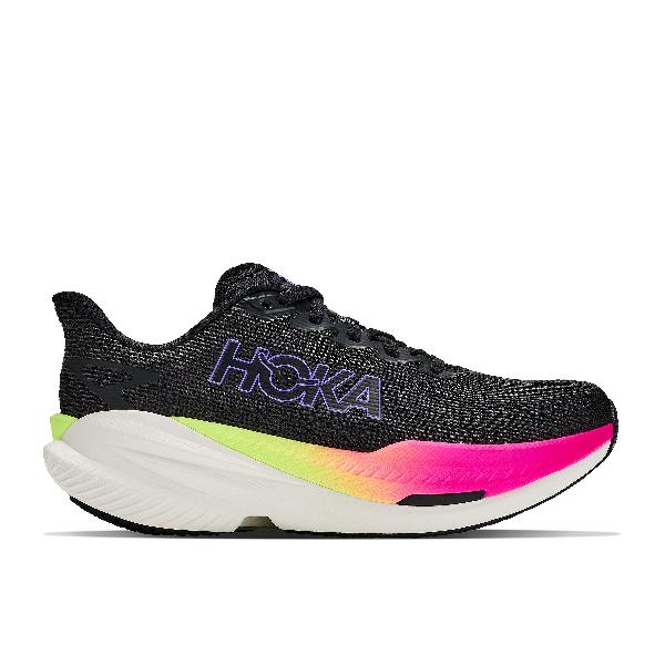 Foto van Hoka Mach X 3 hardloopschoenen black/neon nebula dames