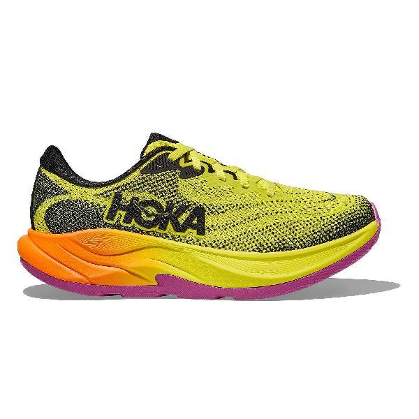 Foto van Hoka Rincon 4 hardloopschoenen citrus/black dames