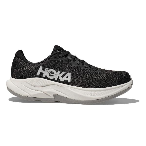 Foto van Hoka Rincon 4 hardloopschoenen zwart/wit heren 46