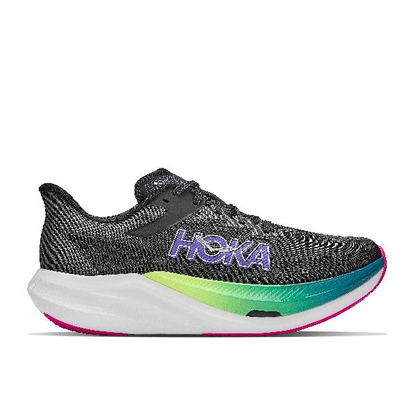 Foto van Hoka Rocket X 3 hardloopschoenen black/neon nebula unisex