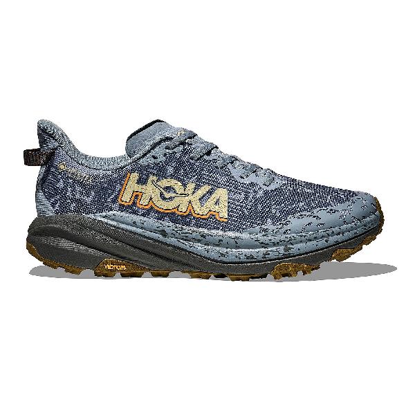 Foto van Hoka Speedgoat 6 GTX hardloopschoenen Washed Blue/Asphalt Grey heren