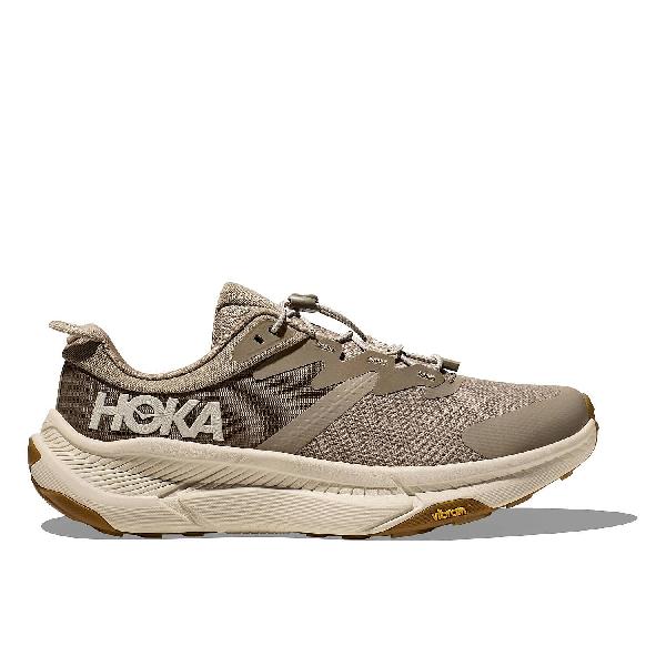 Foto van Hoka Transport hardloopschoenen dune/eggnog milk heren