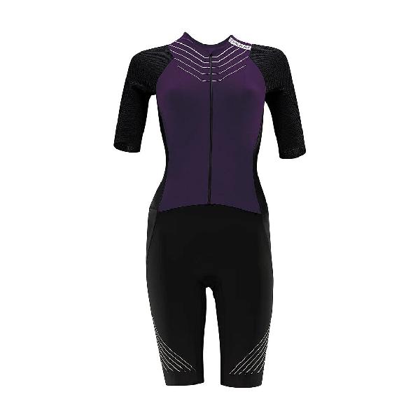 Foto van Huub Pinnacle trisuit black/grape dames