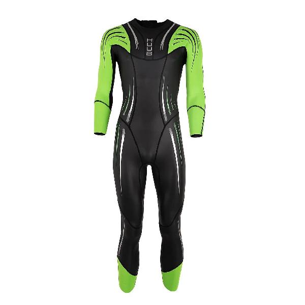 Foto van Huub Surface 3.3 wetsuit heren fluo green
