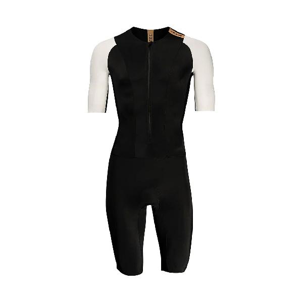 Foto van Huub TC Performance trisuit zwart/wit heren
