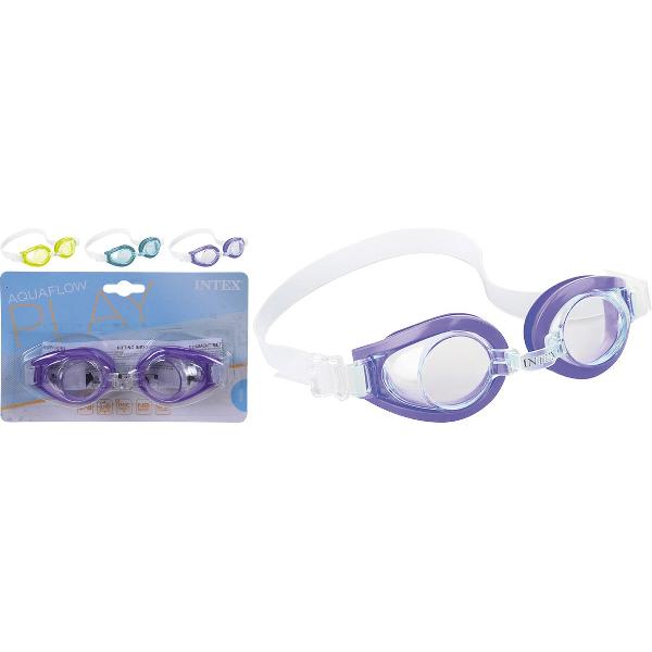 Foto van Intex Zwembril Play Goggles Junior 15 X 4 Cm Paars