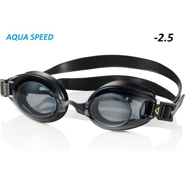Foto van LUMINA Zwembril op sterkte - donkere glazen sterkte - 2.5
