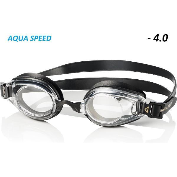 Foto van LUMINA Zwembril op sterkte - heldere glazen sterkte - 4.0