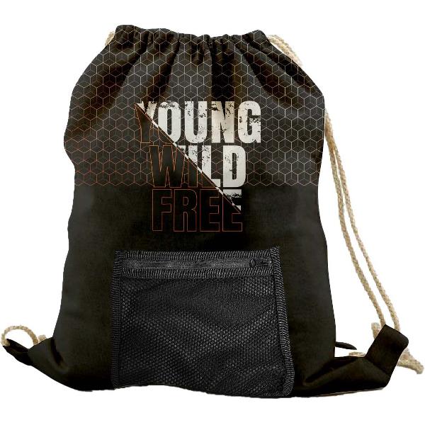 Foto van Miami Beach | Zwemtas | Gymtas | Fitnesstas | Turnzak | Met Voorvak en Rits | 1850