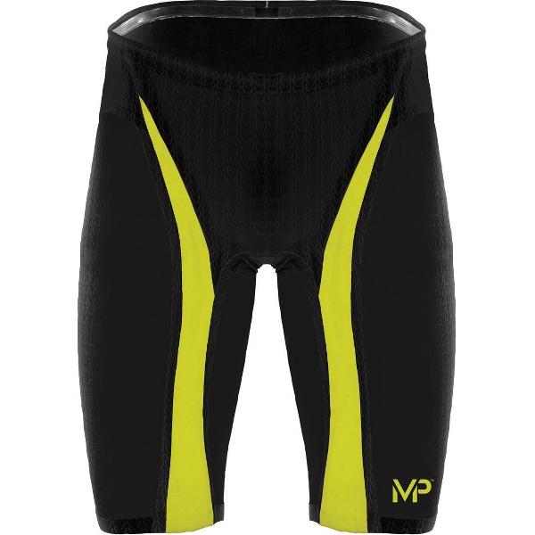 Foto van Michael Phelps X-Presso - Jammer - Heren - XS - Zwart/Geel