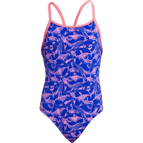 Foto van Minky Pinky Diamond back one piece - Meisjes | Funkita
