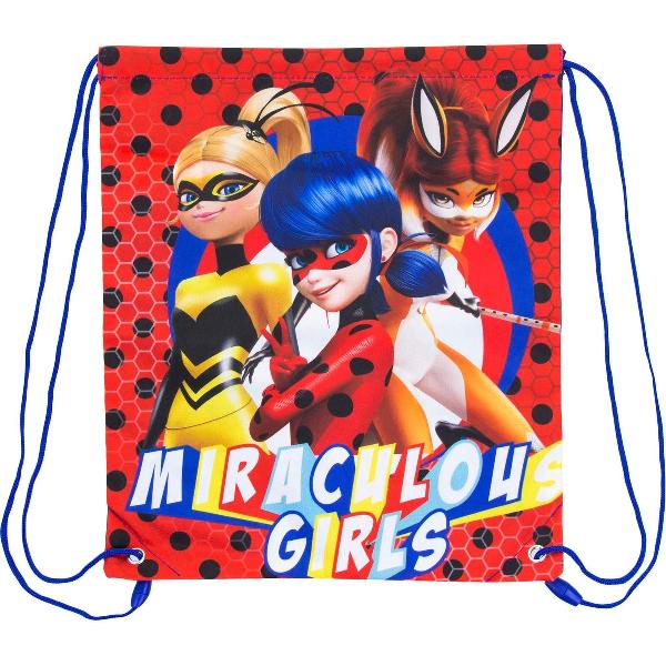 Foto van Miraculous Ladybug zwemtas / gymtas 40cm