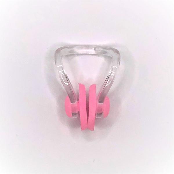 Foto van Neusklem zwemmen - Neusklem - Roze - Neusknijper zwemmen - Neusknijper - Universele neusklem + gratis bewaarbakje - Geschikt voor jong en oud!